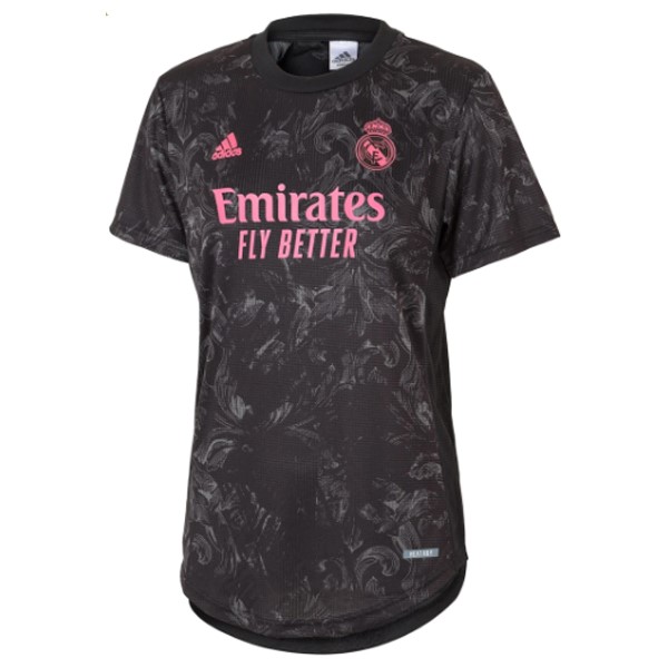 Camiseta Real Madrid 3ª Mujer 2020-2021 Negro